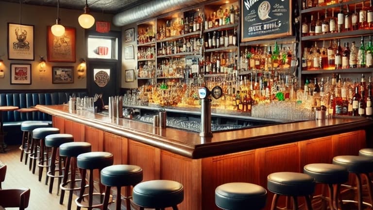 Cozy Sports Bar for sale